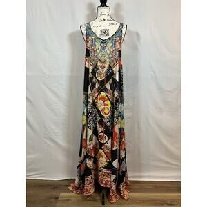 Camilla V Neck Racer Back Dress Star Girl Size XL